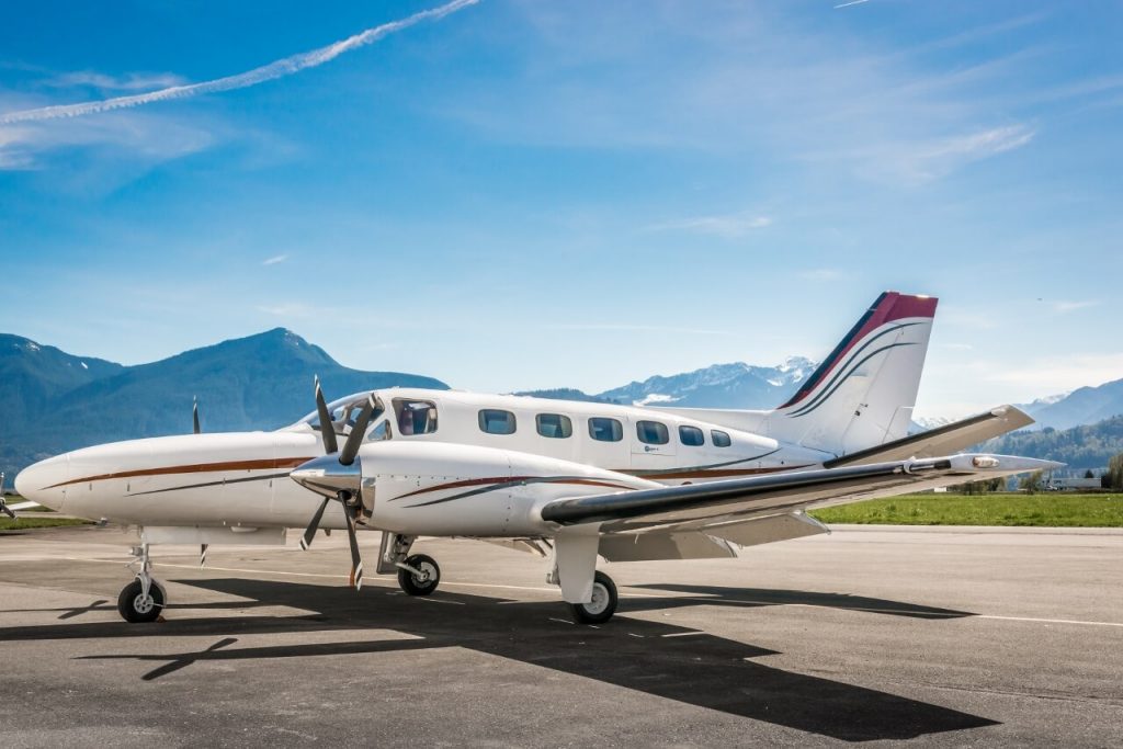Cessna 441 Conquest Paint Upper Valley Aviation