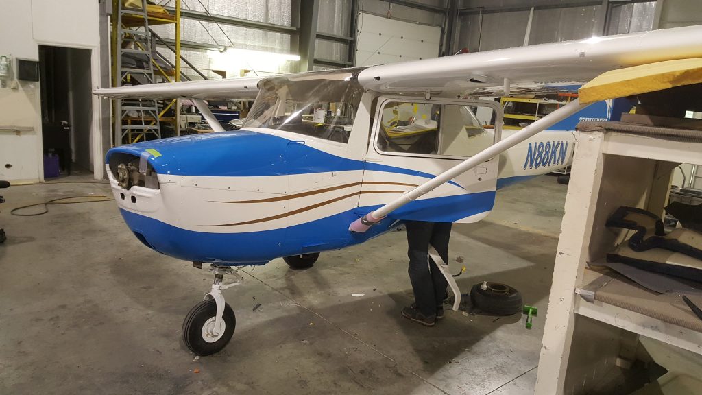 Cessna 150 Paint Interior Refurb – Upper Valley Aviation