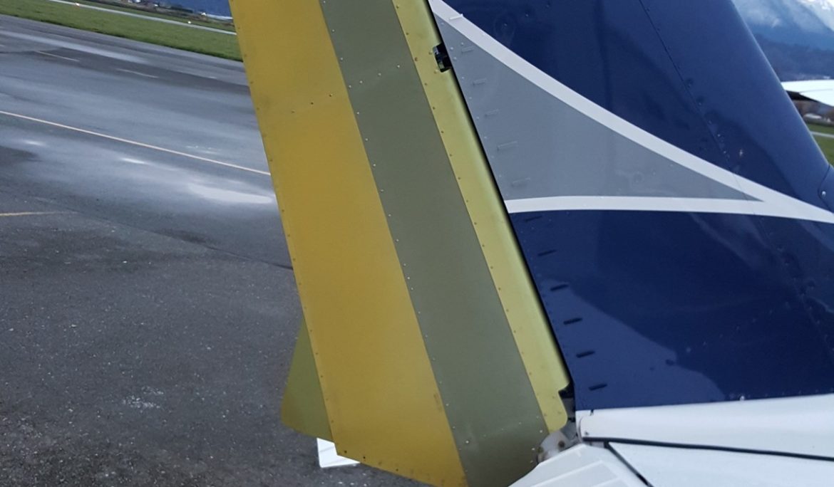 Cessna 172 Rudder Repair