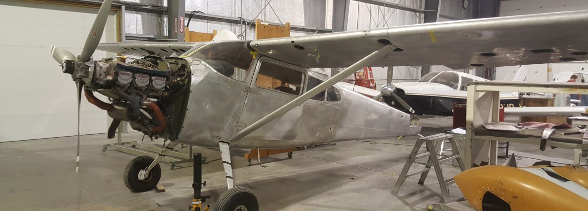 Cessna 180 Skin Repairs and Paint